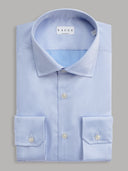 Shirt man xacus solid colour twill deep sky blue_1