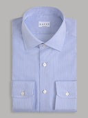 Shirt man xacus stripe twill light blue_1