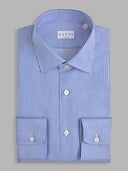 Shirt man xacus stripe twill blue_1