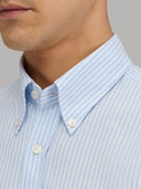 Shirt man xacus stripe oxford light blue_2