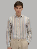 Shirt man xacus stripe linen multicolour_3