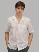 Shirt man xacus pattern muslin dark pink_3