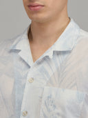 Shirt man xacus pattern muslin deep sky blue_2