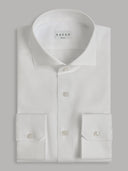 Shirt man xacus solid colour linen white_1