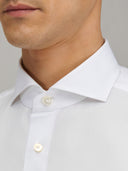 Shirt man xacus solid colour twill white_2