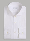 Shirt man xacus solid colour canvas white_1