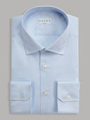 Shirt man xacus solid colour oxford sky blue_1