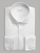 Shirt man xacus solid colour canvas white_1