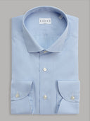 Shirt man xacus stripe poplin sky blue_1