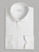Shirt man xacus solid colour poplin white_1