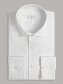 Shirt man xacus solid colour poplin white_1
