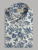 Shirt man xacus pattern poplin blue_1