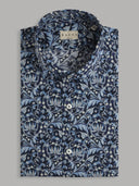 Shirt man xacus pattern poplin blue_1