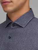 Shirt man xacus pattern twill blue_2