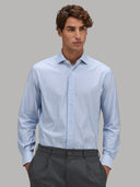 Shirt man xacus stripe oxford blue_3
