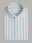 Shirt man xacus stripe textured light blue_1
