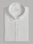 Shirt man xacus solid colour twill white_1