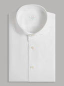 Shirt man xacus solid colour twill white_1