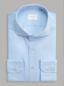 Shirt man xacus solid colour oxford sky blue_1