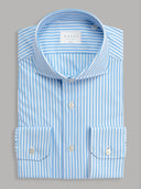 Shirt man xacus stripe twill light blue_1