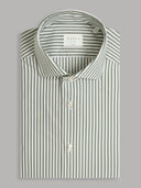 Shirt man xacus stripe textured sage green_1