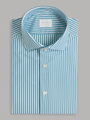 Shirt man xacus stripe textured sea green_1
