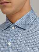 Shirt man xacus pattern textured light blue_2