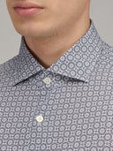 Shirt man xacus pattern textured dark grey_2