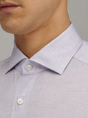 Shirt man xacus solid colour textured grey_2