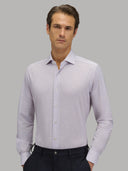Shirt man xacus solid colour textured grey_3