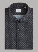 Shirt man xacus pattern textured dark grey_1