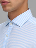 Shirt man xacus stripe oxford light blue_2