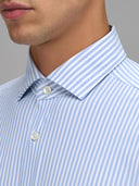 Shirt man xacus stripe oxford blue_2