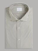 Shirt man xacus stripe oxford ochre_1