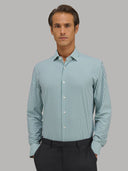 Shirt man xacus stripe twill green_3