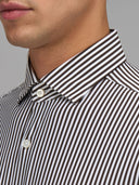 Shirt man xacus stripe twill brown_2
