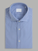 Shirt man xacus stripe twill blue_1