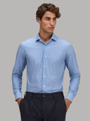 Shirt man xacus stripe twill blue_3