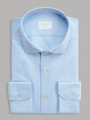 Shirt man xacus solid colour oxford sky blue_1