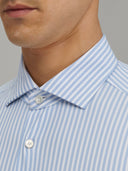 Shirt man xacus stripe textured blue_2