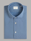 Shirt man xacus pattern textured navy blue_1