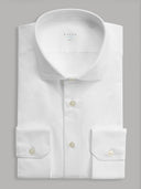 Shirt man xacus solid colour twill white_1