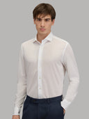 Shirt man xacus solid colour jersey white_3