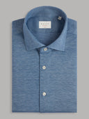 Shirt man xacus solid colour jersey blue_1