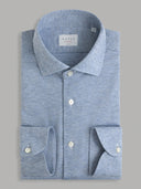 Shirt man xacus solid colour jersey blue_1
