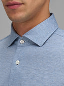 Shirt man xacus solid colour jersey blue_2