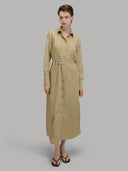Chemisier woman xacus solid colour viscose mustard_1