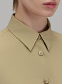 Chemisier woman xacus solid colour viscose mustard_2