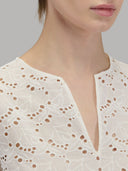 Blouse woman xacus pattern sangallo white_2