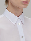 Shirt woman xacus solid colour muslin white_2